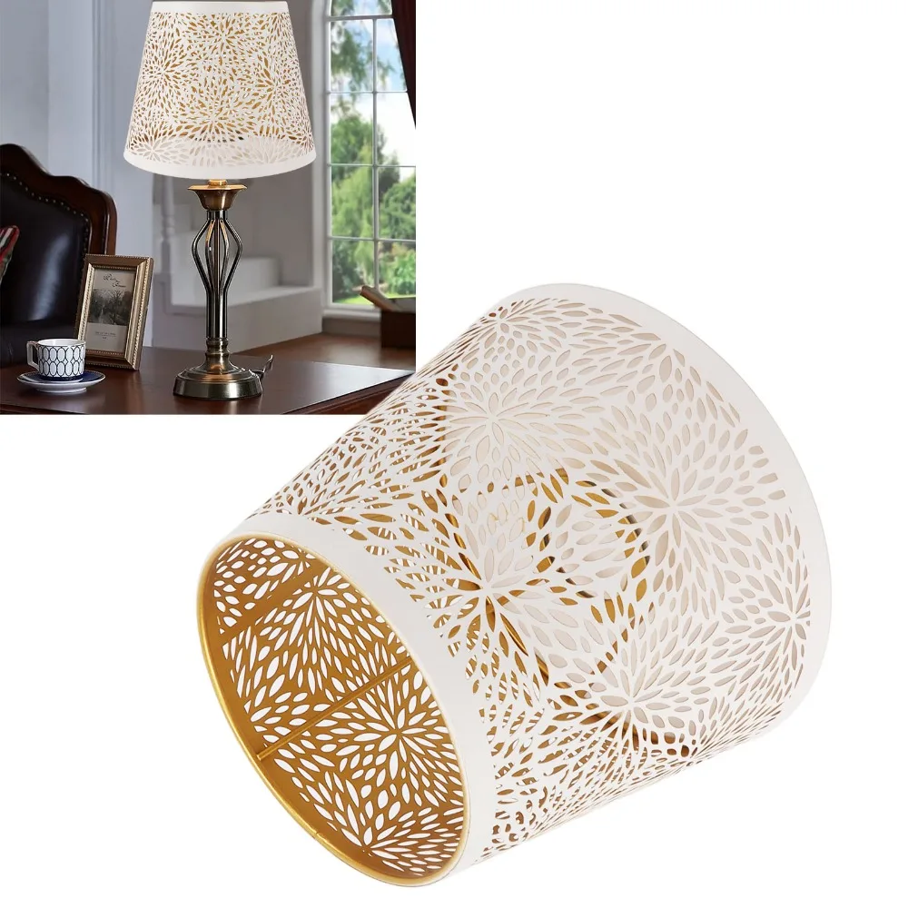 Simple Iron Lampshade Geometric Pattern Medium Size Chandelier Lamp Shades Lamp Cover Bedroom
Simple Iron Lampshade Geometric Pattern Medium Size Chandelier Lamp Shades Lamp Cover Bedroom