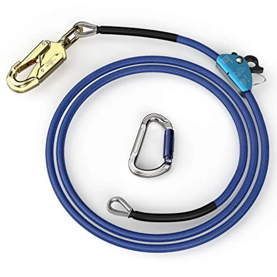 Steel Core Tree Climbing Kit - 1/2" x 10' Line, Arborist Harness
Steel Core Tree Climbing Kit - 1/2" x 10' Line, Arborist Harness