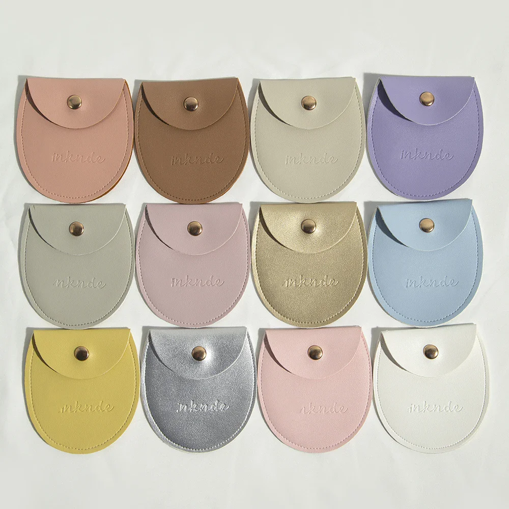 Custom Logo PU Leather Bag 7.8x8.5cm Jewelry Packing Button Snap Pouches Gift Bags For Wedding Xmas Birthday Party Dropshipping
Custom Logo PU Leather Bag 7.8x8.5cm Jewelry Packing Button Snap Pouches Gift Bags For Wedding Xmas Birthday Party Dropshipping