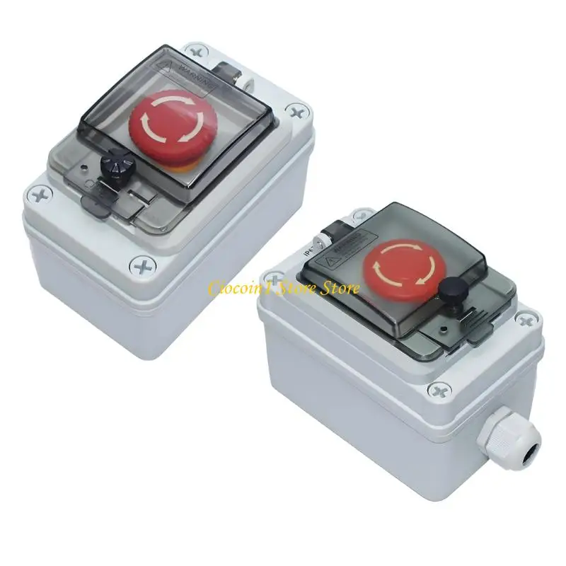 A3PC Heavy Duty Emergency Stop Button Box with Protective Cover Dustproof Stop Button for Automation Systems 660V 10A IP67
A3PC Heavy Duty Emergency Stop Button Box with Protective Cover Dustproof Stop Button for Automation Systems 660V 10A IP67