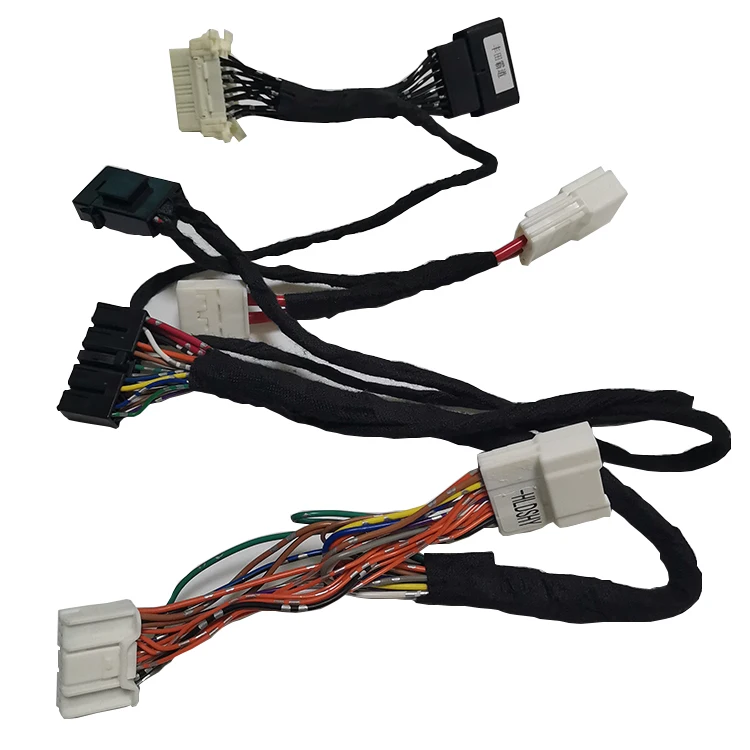 Car Stereo Radio Wiring Video Cable Assembly Golf Cart High Quality Relay Electric Vehicle Wire Harness Manufacturing
Car Stereo Radio Wiring Video Cable Assembly Golf Cart High Quality Relay Electric Vehicle Wire Harness Manufacturing