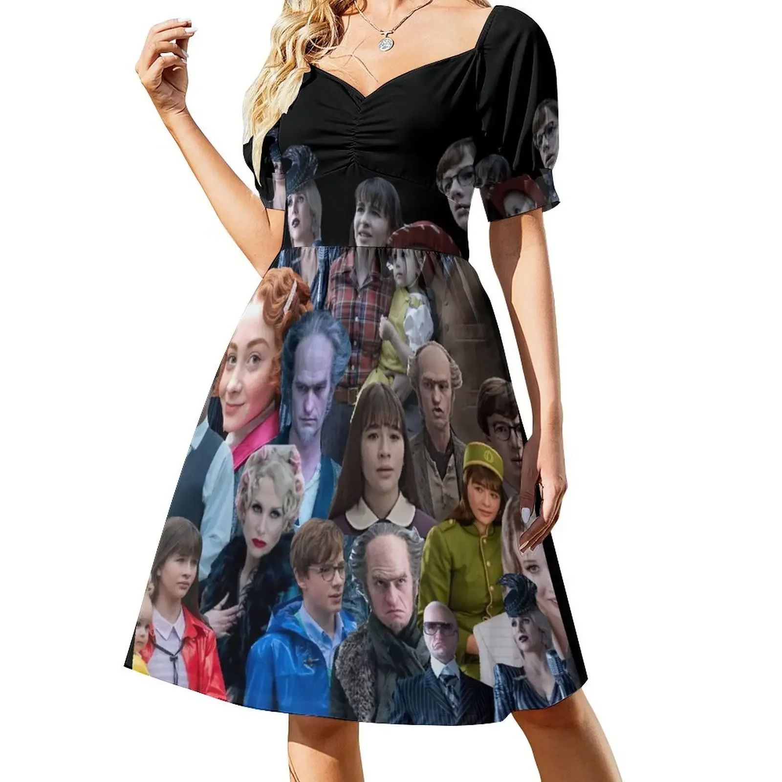 A series of Unfortunate events Mash Up, Packs, Collections, Sets, Montage, Bundle, Collage, Mix, ASOUE seaso Short-Sleeved Dress
A series of Unfortunate events Mash Up, Packs, Collections, Sets, Montage, Bundle, Collage, Mix, ASOUE seaso Short-Sleeved Dress