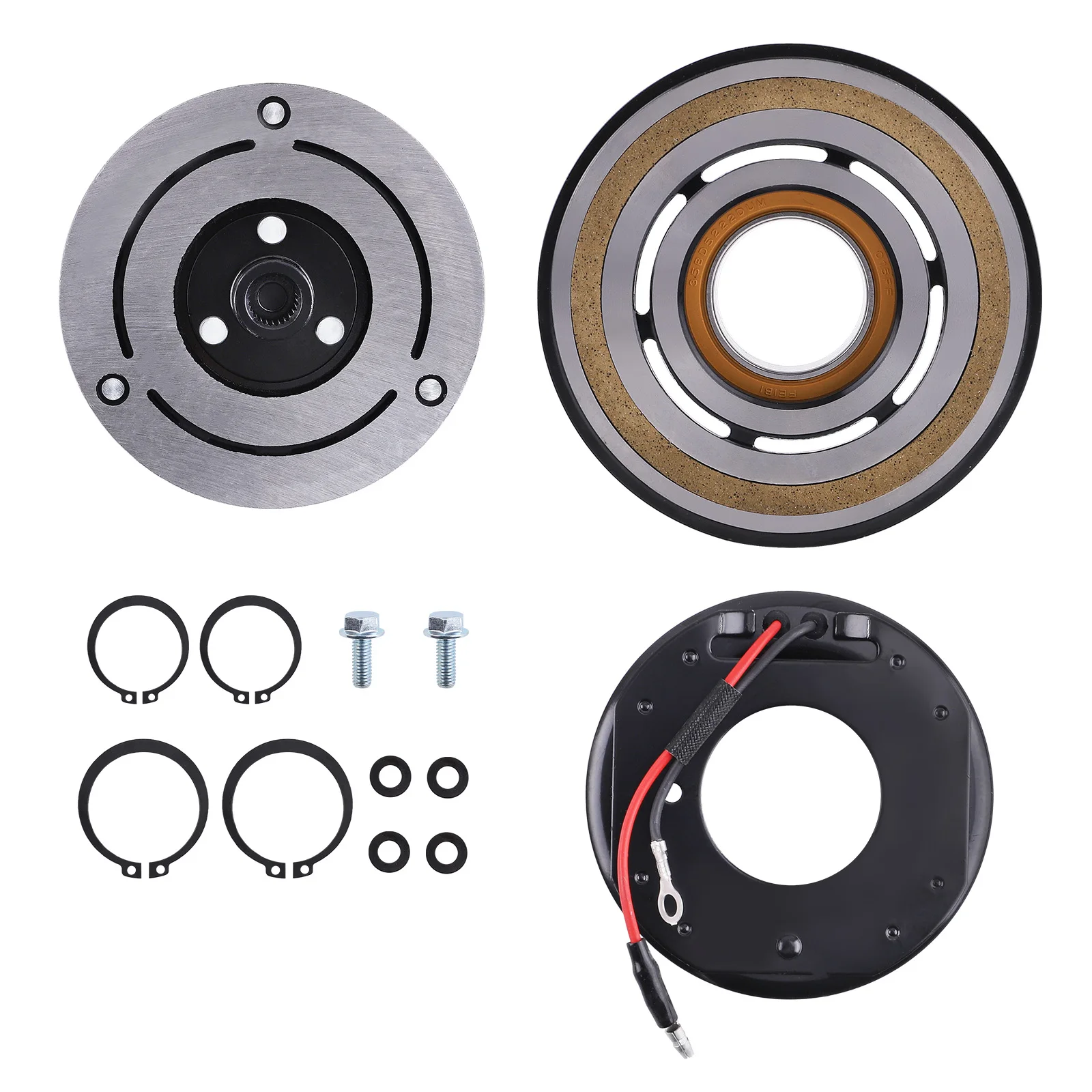 A/C Compressor Coil Clutch Assembly Kit For Toyota Tacoma 2.7L 2016 2017 2018
A/C Compressor Coil Clutch Assembly Kit For Toyota Tacoma 2.7L 2016 2017 2018
