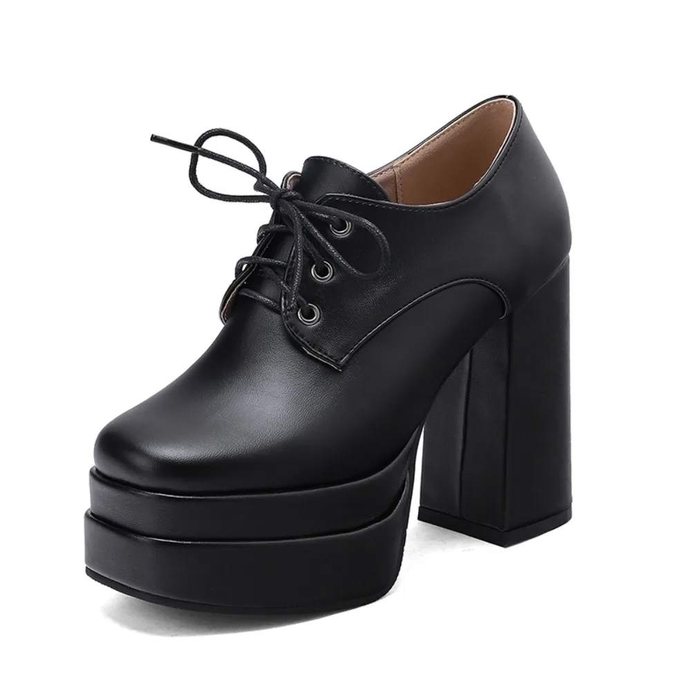 Block Heels Women Spring Summer Elegant Fashion Lace Up Square Toe Party Dress Office Wedding Platform Shoes Big Size 50 30-39
Block Heels Women Spring Summer Elegant Fashion Lace Up Square Toe Party Dress Office Wedding Platform Shoes Big Size 50 30-39