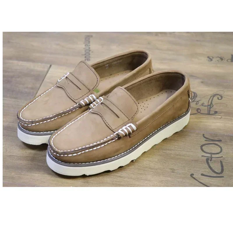 Мужские удобные модные роскошные мокасины из натуральной кожи, топсайдеры с бахромой на толстом каблуке, женские повседневные лоферы, обувь для вождения без шнуровки
Мужские удобные модные роскошные мокасины из натуральной кожи, топсайдеры с бахромой на толстом каблуке, женские повседневные лоферы, обувь для вождения без шнуровки