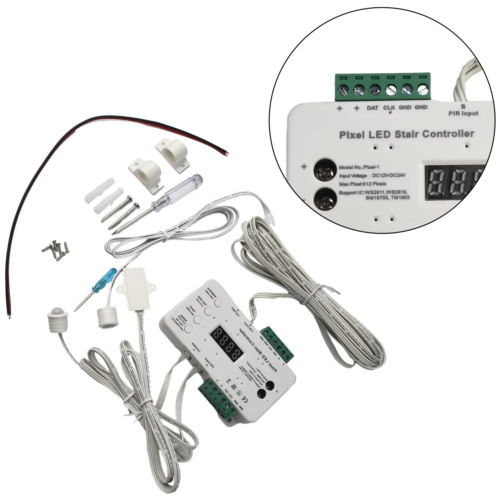 Brand New Lighting Controller Motion Sensor Accessories Brightness DC12-24V Daylight Sensor Extension Cord Human Body
Brand New Lighting Controller Motion Sensor Accessories Brightness DC12-24V Daylight Sensor Extension Cord Human Body