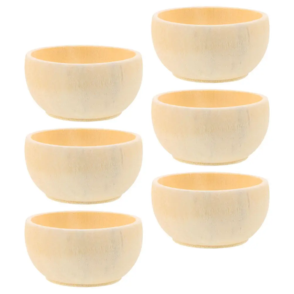 6Pcs Unpainted Wooden Bowls DIY Craft Supplies Natural Light Smooth Small Wooden Bowls for Drawing Crafting Photo Booth Props
6Pcs Unpainted Wooden Bowls DIY Craft Supplies Natural Light Smooth Small Wooden Bowls for Drawing Crafting Photo Booth Props