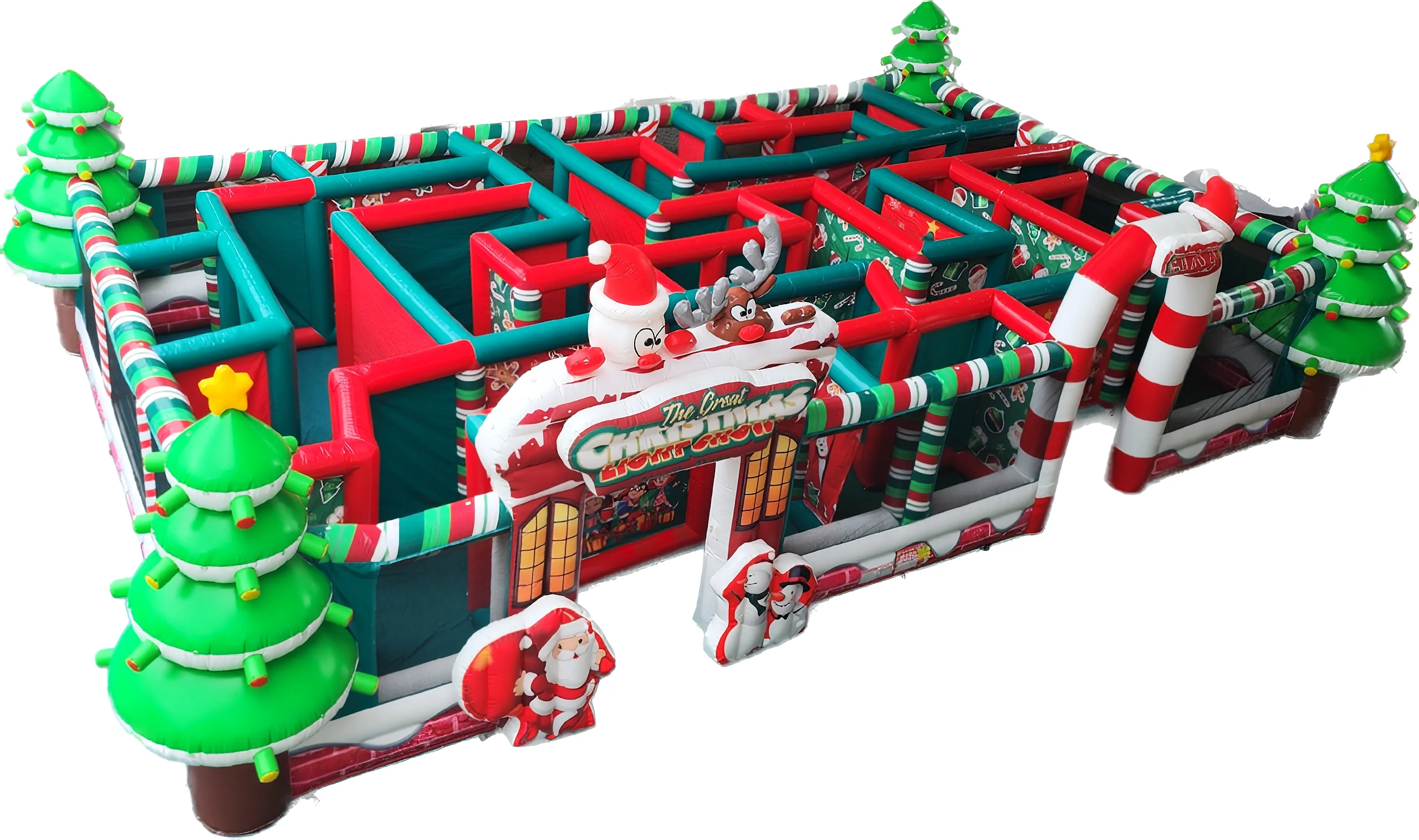 2026 Рождественский надувной лабиринт на заказ Хэллоуин Дом с привидениями лазерная бирка игровой лабиринт с крышкой новый дизайн
2026 Рождественский надувной лабиринт на заказ Хэллоуин Дом с привидениями лазерная бирка игровой лабиринт с крышкой новый дизайн