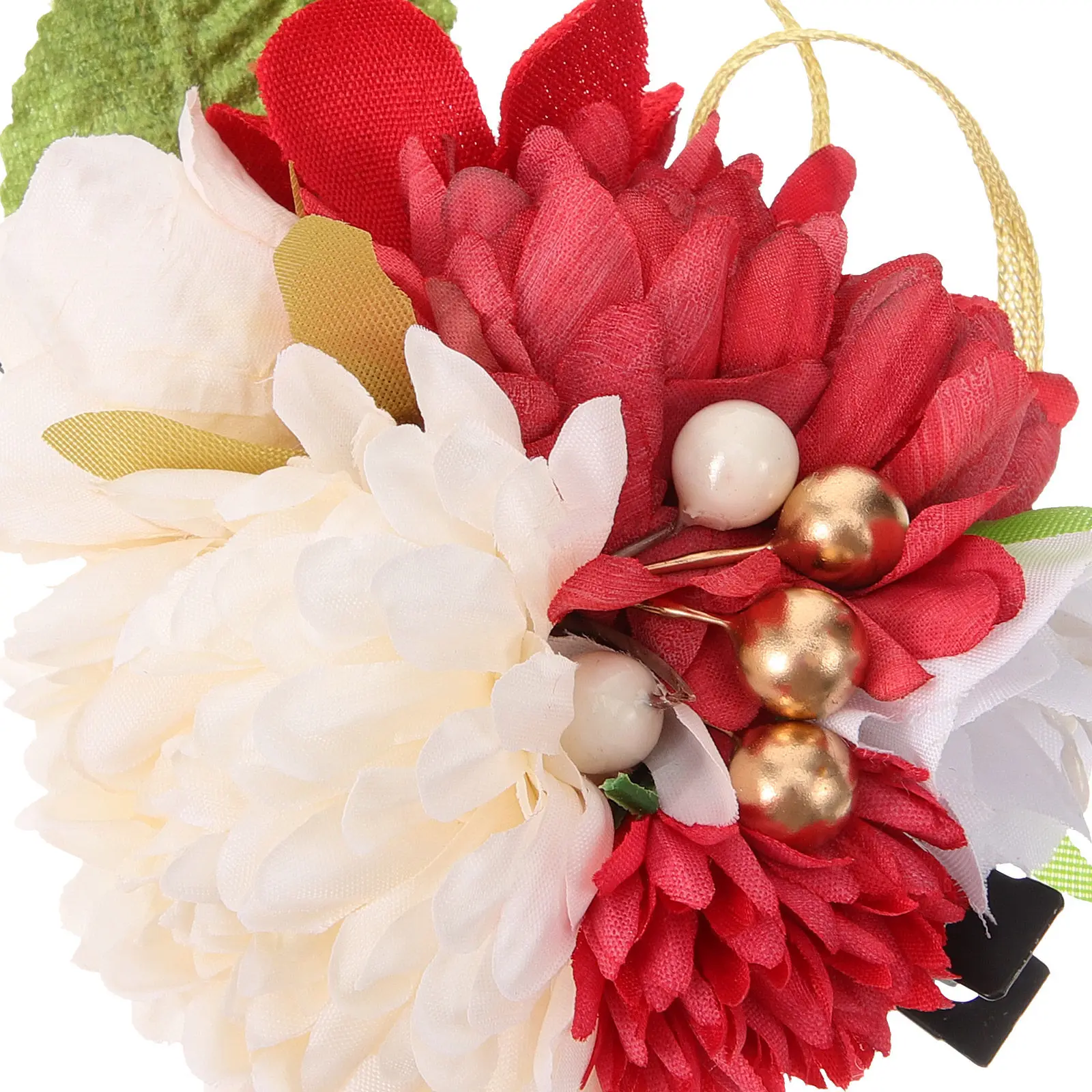 Flower Hair Ornament Japanese Style Flower Hairpin Barrette for Women Wide Use Wedding Party Banquet Cosplay Christmas New Year
Flower Hair Ornament Japanese Style Flower Hairpin Barrette for Women Wide Use Wedding Party Banquet Cosplay Christmas New Year