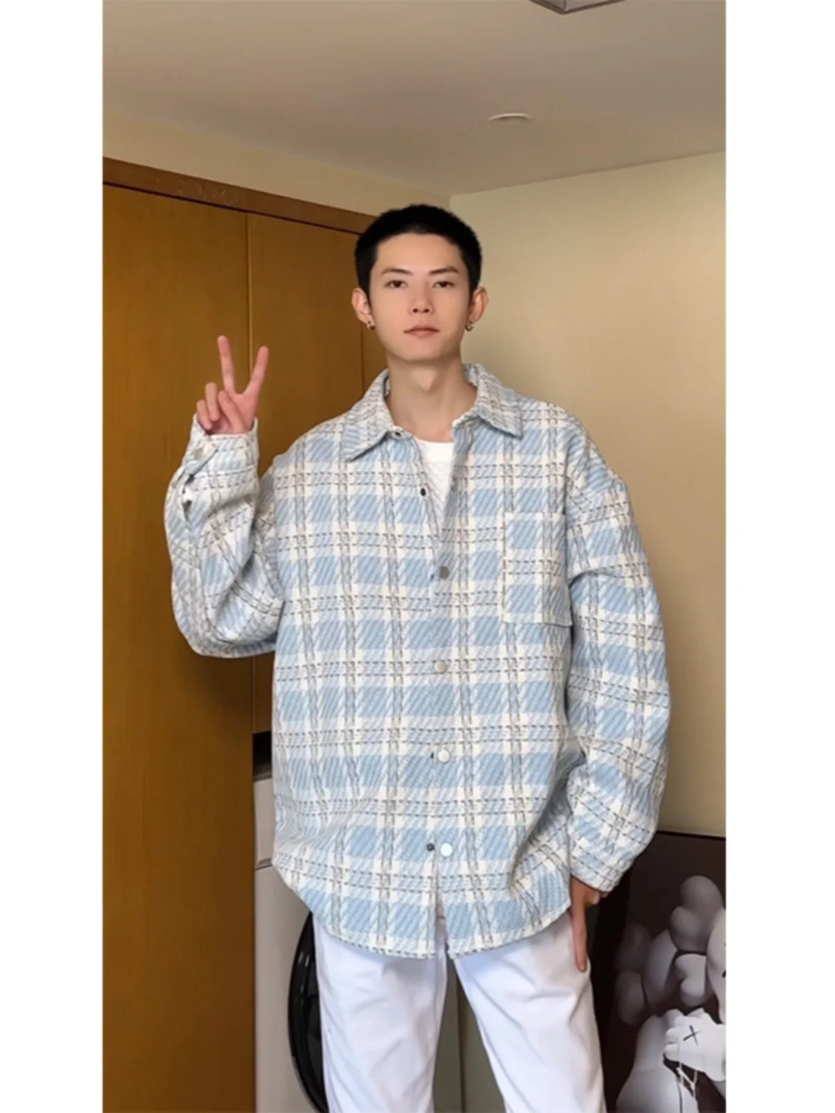 Casual Sle Men's Quilted Jaet Spring 2024 Preppy Love Baseball Coat Loose Fit Single Button Closure Long Sve Jaet
Casual Sle Men's Quilted Jaet Spring 2024 Preppy Love Baseball Coat Loose Fit Single Button Closure Long Sve Jaet