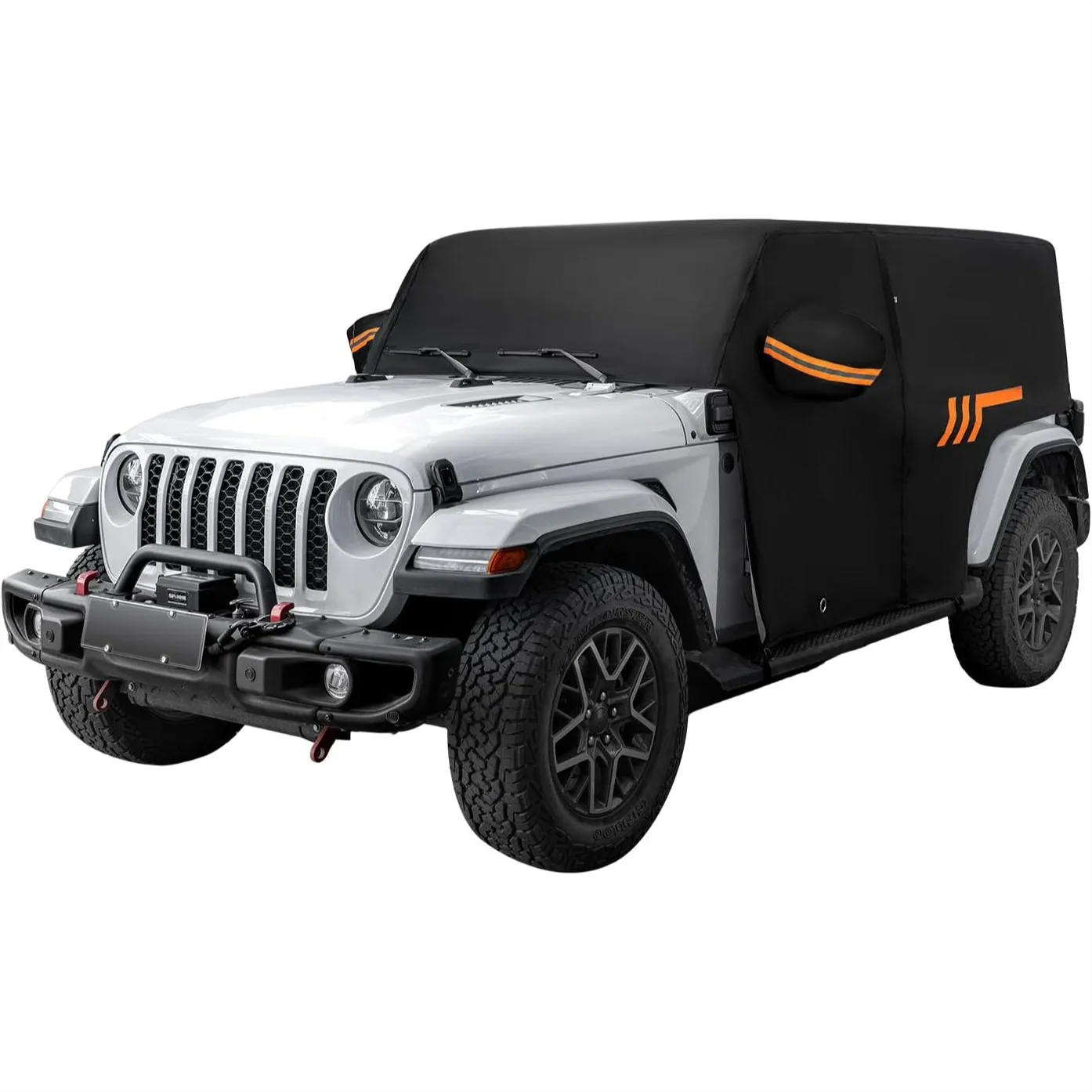 Wrangler Cab Cover Waterproof 4 Door for JK JL 2007-2026, Paint-Safe Lining with Zipper Access, UV Protection Windproof
Wrangler Cab Cover Waterproof 4 Door for JK JL 2007-2026, Paint-Safe Lining with Zipper Access, UV Protection Windproof