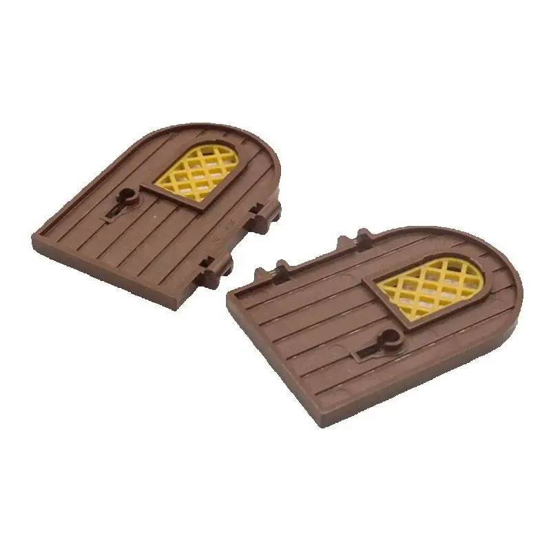 20pcs MOC 64390 Door 1x4x6 Round Top with Pane Window and Keyhole Enlighten Building Blocks Bricks Toys Compatible Construction
20pcs MOC 64390 Door 1x4x6 Round Top with Pane Window and Keyhole Enlighten Building Blocks Bricks Toys Compatible Construction