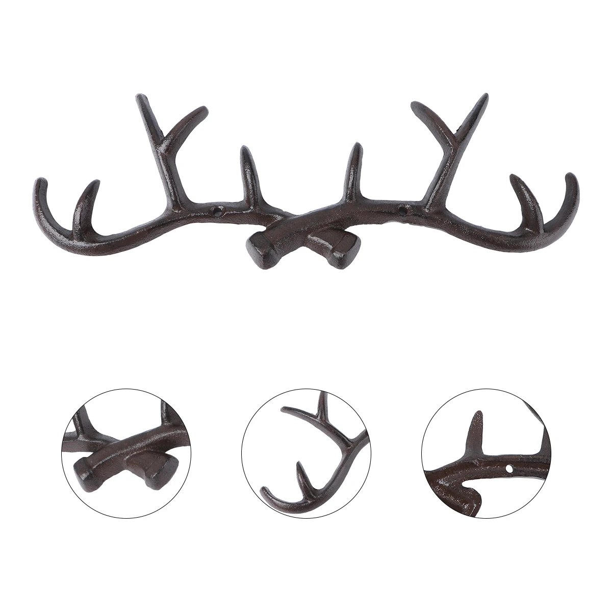 Iron Antler Coats Hats Keys Scarf Hat Home Hook Hook Home ganizer Bedroom Kitchen Bathroom Metal Storage
Iron Antler Coats Hats Keys Scarf Hat Home Hook Hook Home ganizer Bedroom Kitchen Bathroom Metal Storage
