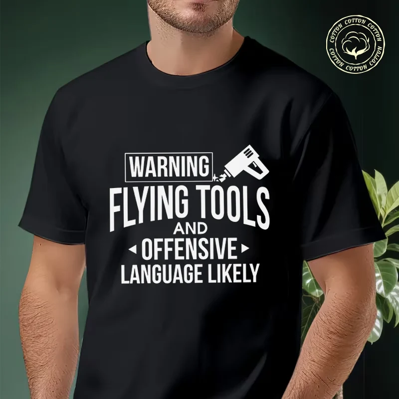 Flying Tools Garage Men's Moto T Shirt Casual Dress High Quality Mens Cotton Round Neck Short Sleeved T-shirt
Flying Tools Garage Men's Moto T Shirt Casual Dress High Quality Mens Cotton Round Neck Short Sleeved T-shirt