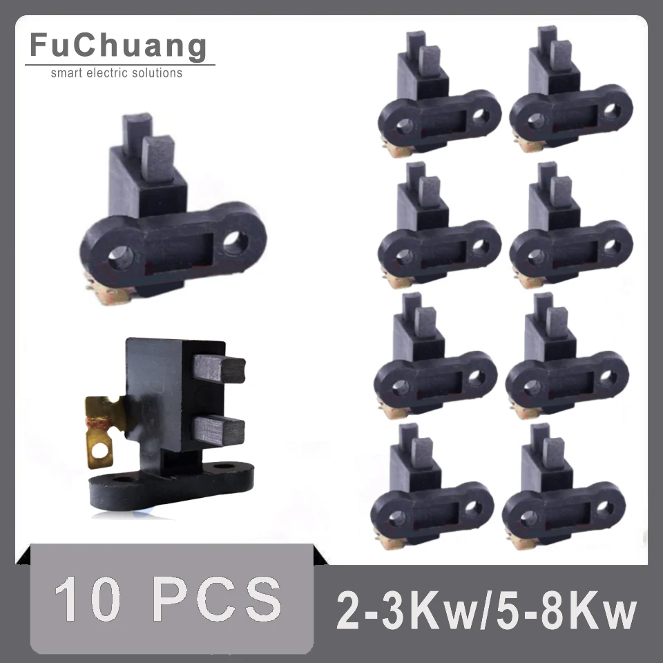 10 Pieces Gasoline Engine Carbon Brush Holder Regulator 2-3KW or 5-8KW 168/188F Spare Parts for GX160 Gasoline Generator
10 Pieces Gasoline Engine Carbon Brush Holder Regulator 2-3KW or 5-8KW 168/188F Spare Parts for GX160 Gasoline Generator