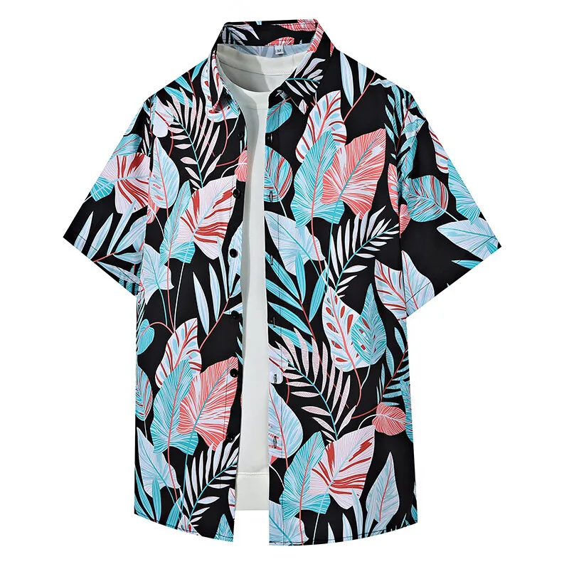 Plus Size Fashion Men Printed Shirt Streetwear Summer Seaside Beach Short Sleevd Men's Floral Shirts Casual Button Mens Clothing
Plus Size Fashion Men Printed Shirt Streetwear Summer Seaside Beach Short Sleevd Men's Floral Shirts Casual Button Mens Clothing