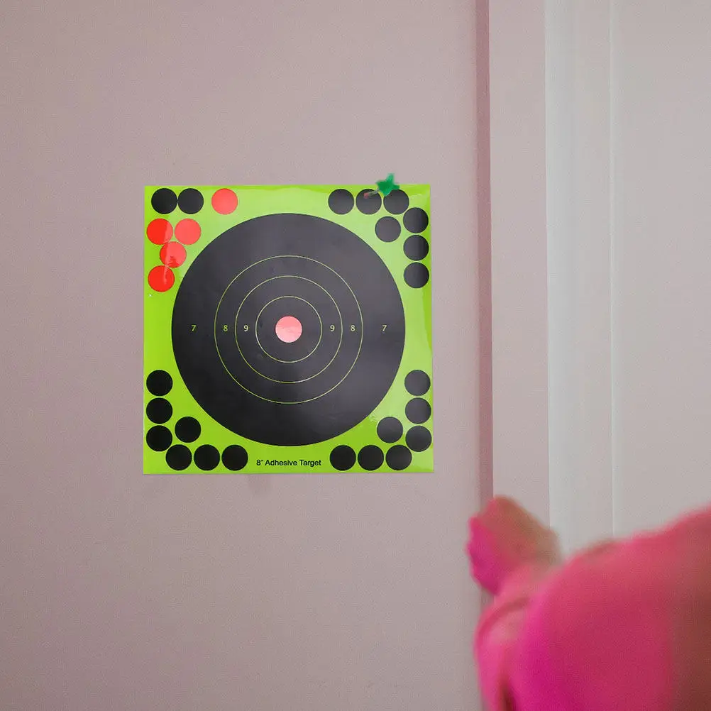 40 Sheets Flydarts Stickers Professional Replaceable Paper Targets Adhesive Target Stickers for Outdoor Shooting Practice
40 Sheets Flydarts Stickers Professional Replaceable Paper Targets Adhesive Target Stickers for Outdoor Shooting Practice
