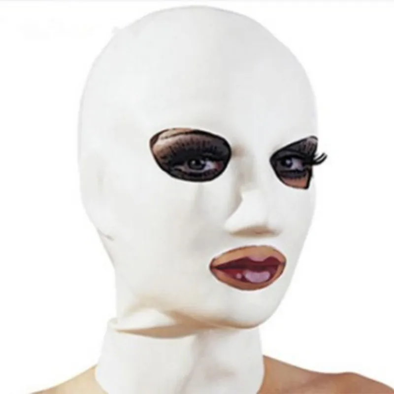 White Latex Gummi Rubber Hood/Mask with Open Eyes and Mouth Fetish
White Latex Gummi Rubber Hood/Mask with Open Eyes and Mouth Fetish