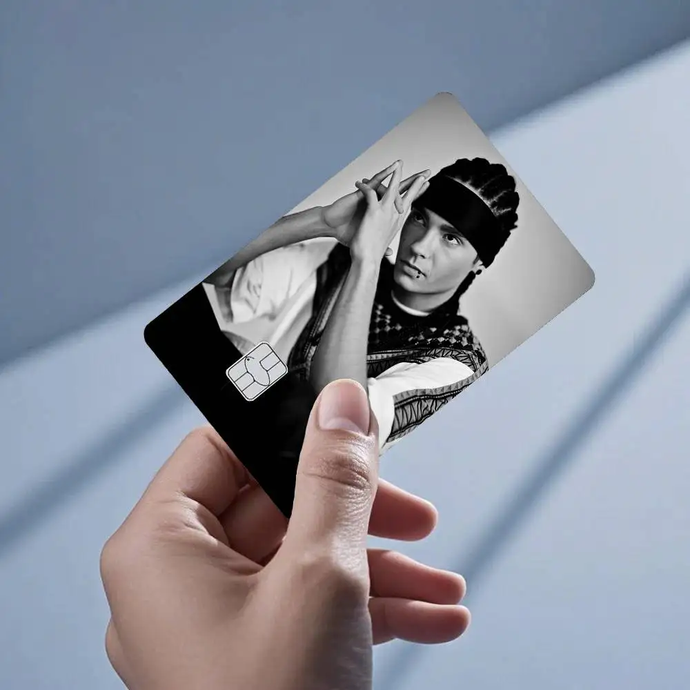 Singer T-Tom Kaulitz 4pcs 1Set Card Stickers Small Waterproof Chip 4PCS Card Sticker Anti-Scratch
Singer T-Tom Kaulitz 4pcs 1Set Card Stickers Small Waterproof Chip 4PCS Card Sticker Anti-Scratch