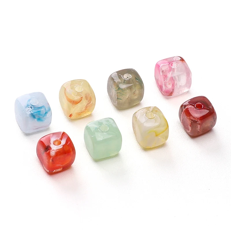 40pcs 6x6mm Multi-Color Acrylic High Gloss Transparent Loose Square Beads For DIY Necklace Bracelet Jewelry Making Accessories
40pcs 6x6mm Multi-Color Acrylic High Gloss Transparent Loose Square Beads For DIY Necklace Bracelet Jewelry Making Accessories