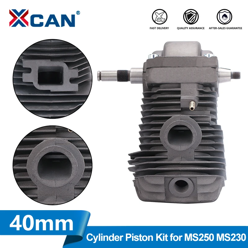 XCAN 40MM Cylinder Piston Kit 1123 020 1223 for Stihl MS230 023 MS230C MS250 Chainsaw Garden Power Tool Accessories
XCAN 40MM Cylinder Piston Kit 1123 020 1223 for Stihl MS230 023 MS230C MS250 Chainsaw Garden Power Tool Accessories