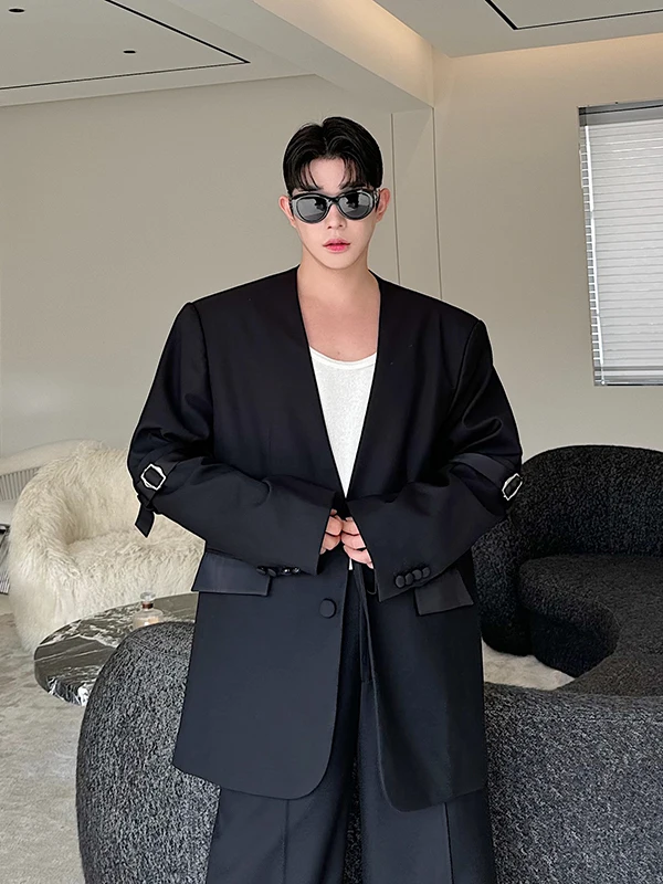 Fashionable Retro Detachable Tie Sleeve Button Suit Set Wide Leg Pants Two Piece Set Trendy Long Sleeve Striped Pattern
Fashionable Retro Detachable Tie Sleeve Button Suit Set Wide Leg Pants Two Piece Set Trendy Long Sleeve Striped Pattern