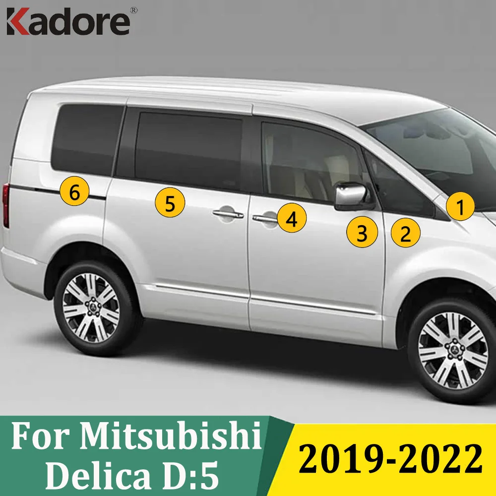 For Mitsubishi Delica D:5 2019 2020 2021 2022 Stainless Steel Door Window Moulding Cover Trim Car Exterior Accessories
For Mitsubishi Delica D:5 2019 2020 2021 2022 Stainless Steel Door Window Moulding Cover Trim Car Exterior Accessories