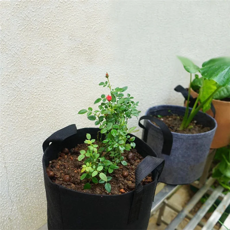 MAKE-Heavy Duty Fabric Pots, Vegetable/Flower/Plant Grow Bags, Thickened Non-Woven Fabric Pots With Handles (5 Gallons)
MAKE-Heavy Duty Fabric Pots, Vegetable/Flower/Plant Grow Bags, Thickened Non-Woven Fabric Pots With Handles (5 Gallons)
