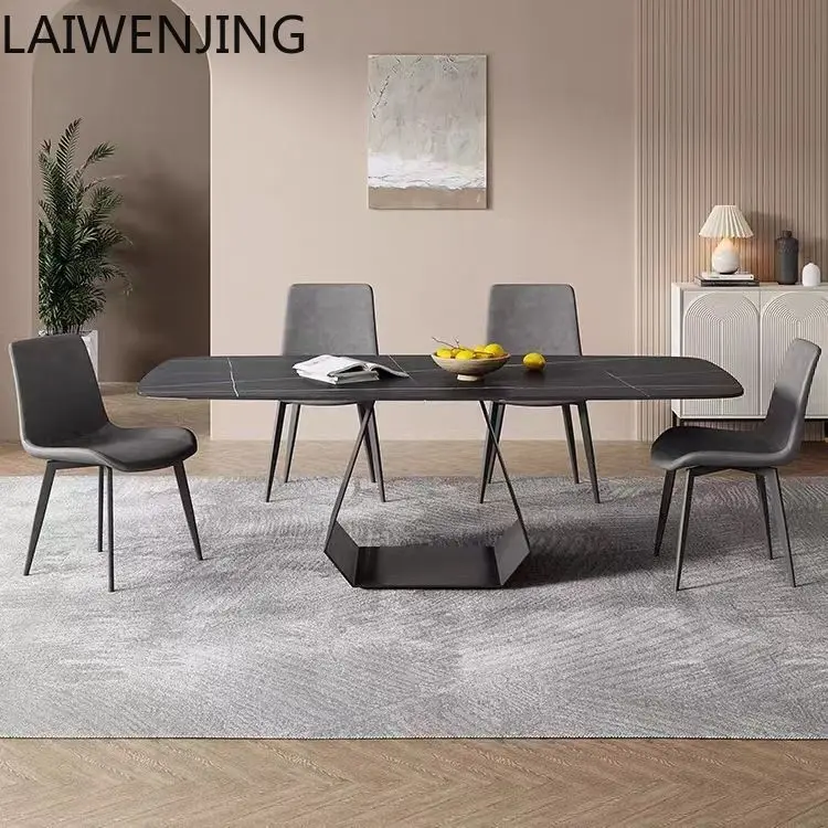 SGF modern minimalist dining table Nordic style rectangular Italian minimalist light luxury table
SGF modern minimalist dining table Nordic style rectangular Italian minimalist light luxury table