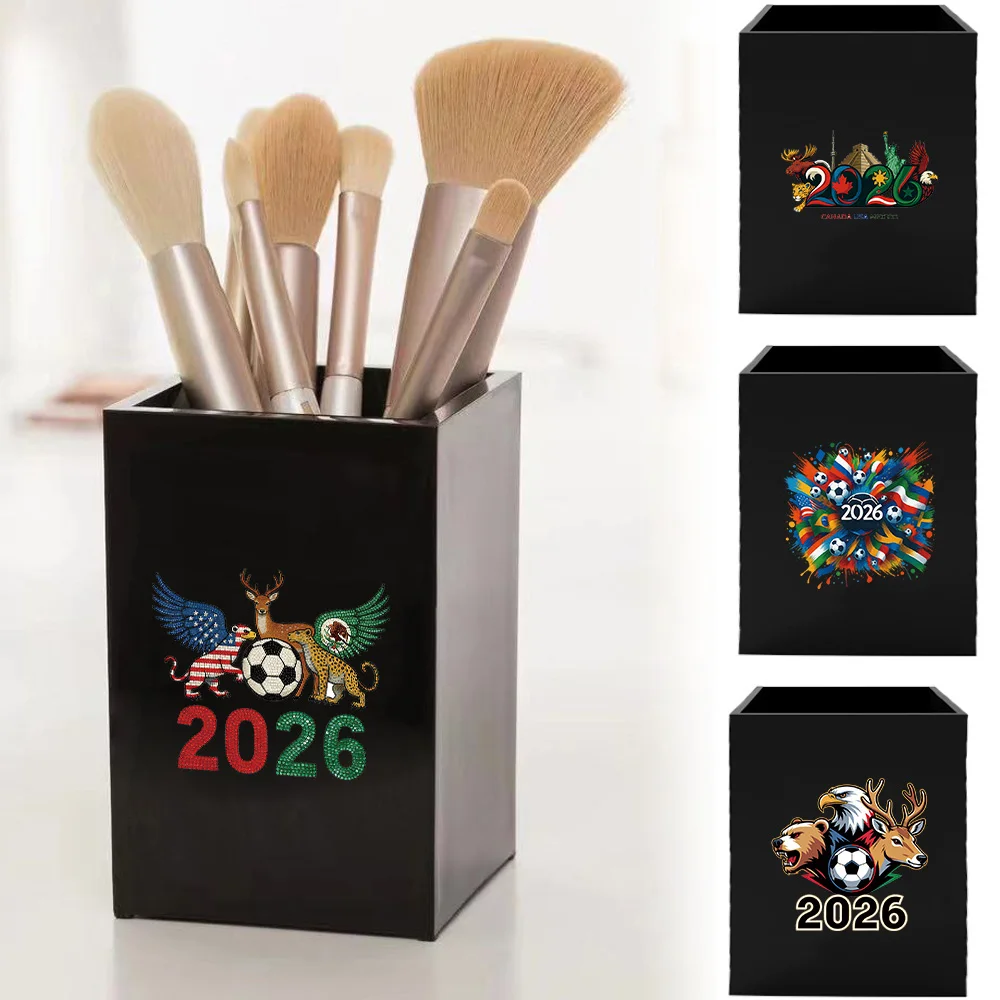 Retro Style Acrylic Pen Pot Large Capacity Desk Organizer For Pens Brushes & Small Items World 2026 Pattern Daily Necessities
Retro Style Acrylic Pen Pot Large Capacity Desk Organizer For Pens Brushes & Small Items World 2026 Pattern Daily Necessities