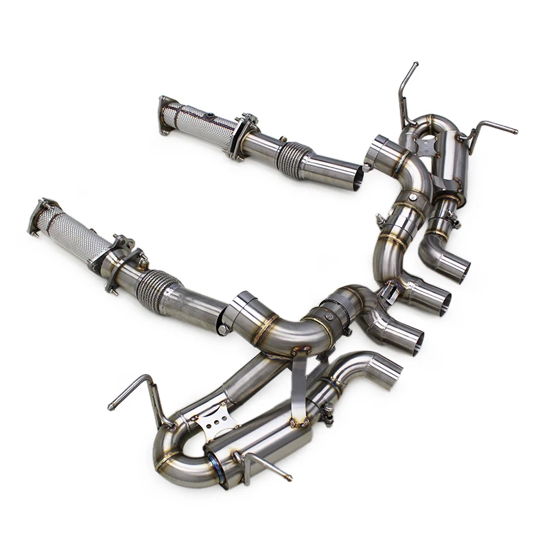 For Stainless Steel Full Exhaust System for Chevrolet CORVETTE C8 Z06 2019-2023 Catback Donwnpipe OEM Valve Muffler
For Stainless Steel Full Exhaust System for Chevrolet CORVETTE C8 Z06 2019-2023 Catback Donwnpipe OEM Valve Muffler