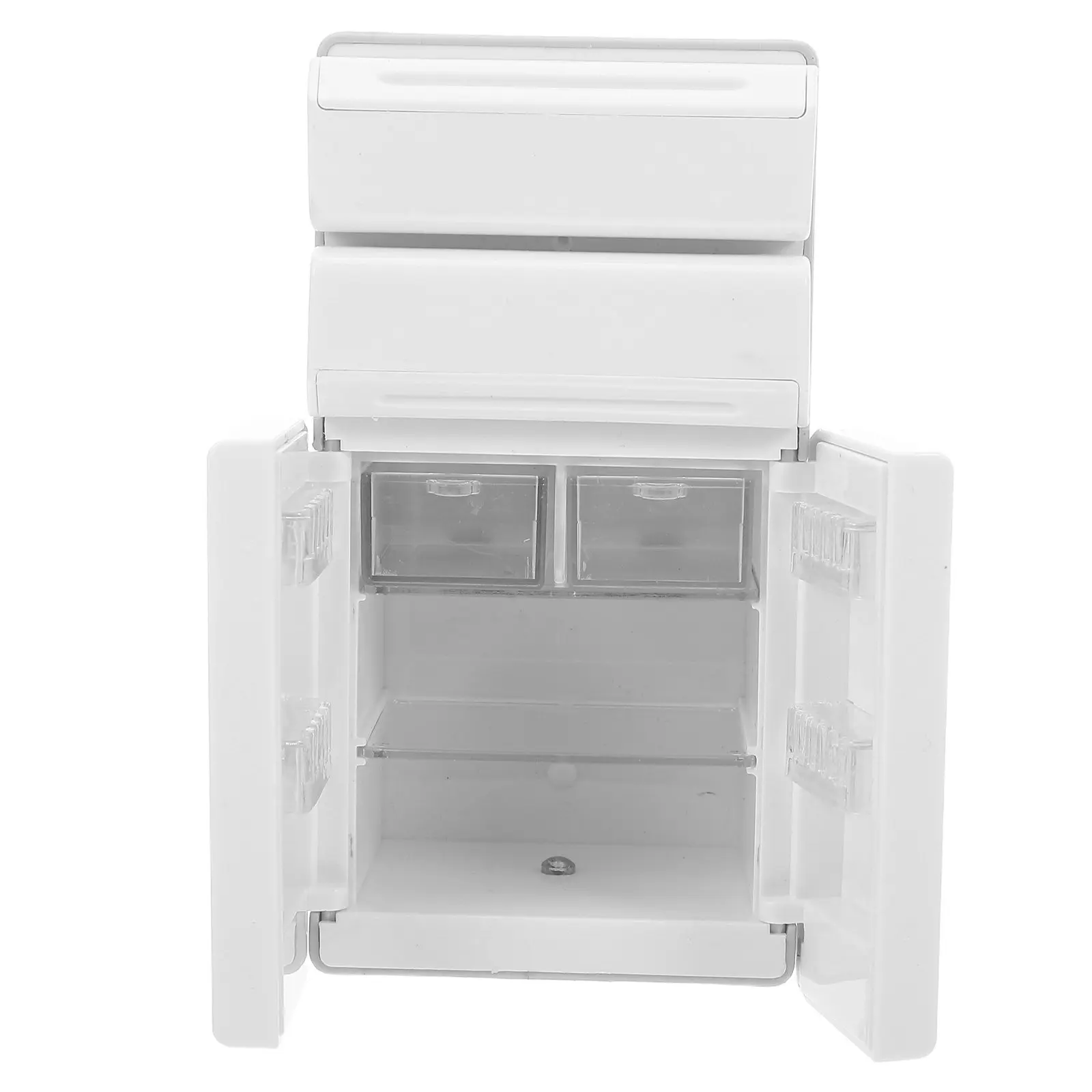 Миниатюрный холодильник-морозильник в масштабе 1:12 с подсветкой для кукольного домика, кухонного декора и игр
Миниатюрный холодильник-морозильник в масштабе 1:12 с подсветкой для кукольного домика, кухонного декора и игр
