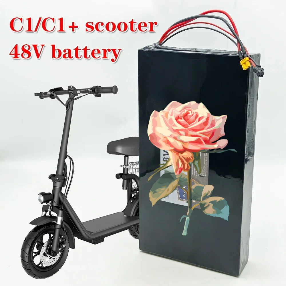 C1 Electric Scooter Powerful Motor 18650 Lithium Battery 13S4P battery pack 48V 15000MAh For Kugoo
C1 Electric Scooter Powerful Motor 18650 Lithium Battery 13S4P battery pack 48V 15000MAh For Kugoo