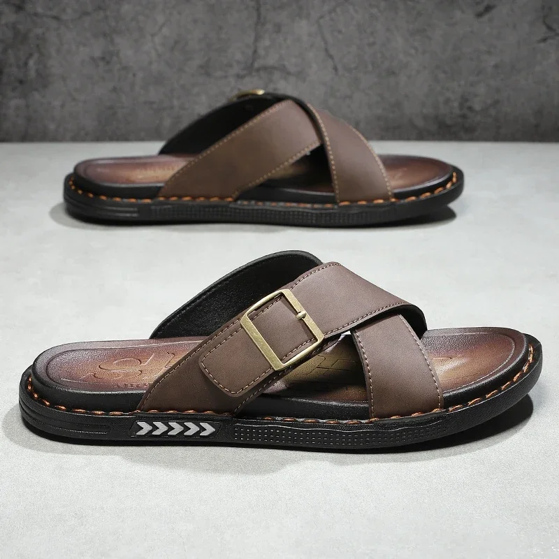 Handmade Sewing Craft One Strap Slides Summer Breathable Comfort Outdoor Slippers
Handmade Sewing Craft One Strap Slides Summer Breathable Comfort Outdoor Slippers