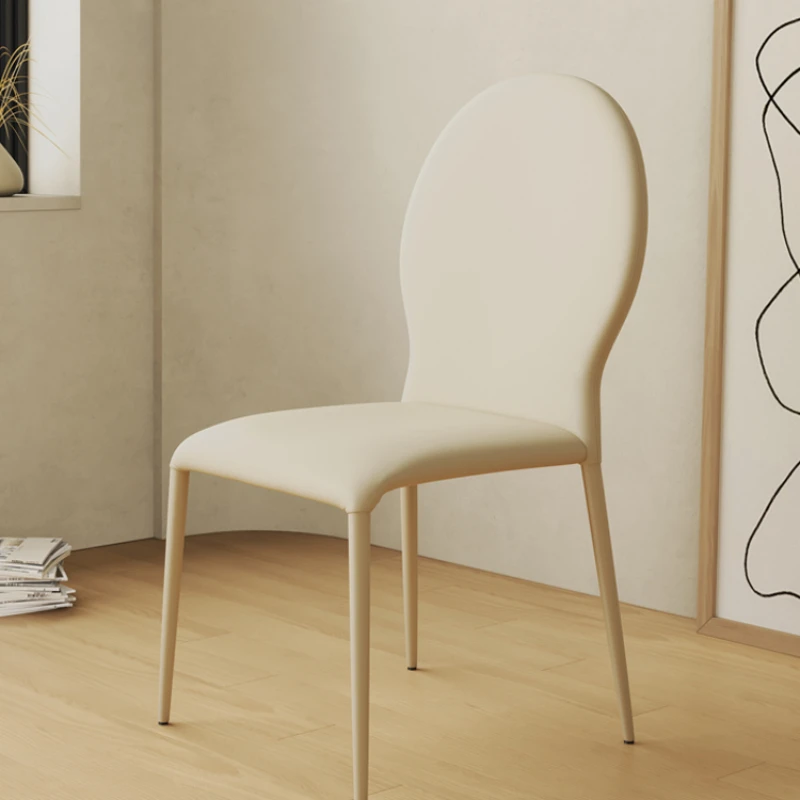 Dining chair home living room Modern minimalist designer chair backrest leather dining table and chair Nordic small dining
Dining chair home living room Modern minimalist designer chair backrest leather dining table and chair Nordic small dining