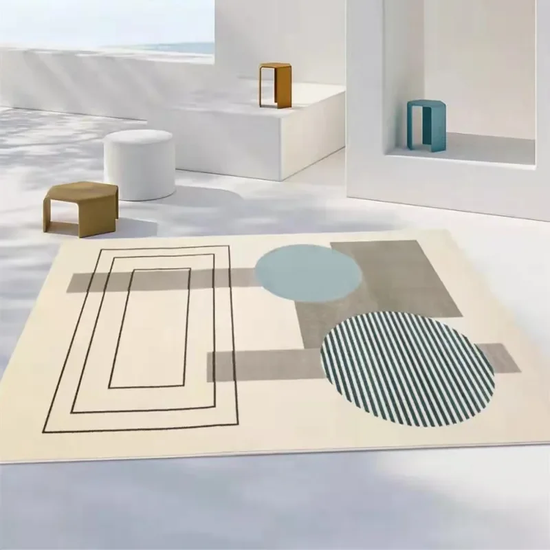 Abstract Color Block Area Rug for Living Room Bedroom Modern Geometric Line Art Design Water-Resistant Non-Slip Mat
Abstract Color Block Area Rug for Living Room Bedroom Modern Geometric Line Art Design Water-Resistant Non-Slip Mat