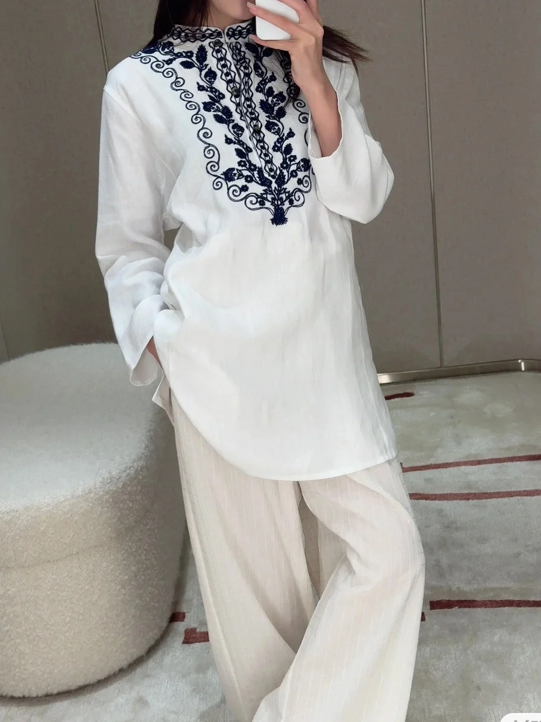 2026 Spring/Summer Women's Casual Linen Shirt — Resort-Style Fashion: Versatile, Elegant, Flattering, and Chic Design
2026 Spring/Summer Women's Casual Linen Shirt — Resort-Style Fashion: Versatile, Elegant, Flattering, and Chic Design