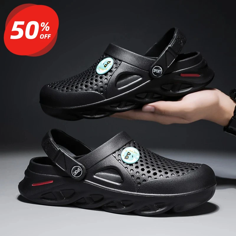 2026 Men Fashion Beach Sandals Thick Sole Slipper Solid Outdoor Waterproof Anti-Slip Sandals Casual Flip Flops for Men
2026 Men Fashion Beach Sandals Thick Sole Slipper Solid Outdoor Waterproof Anti-Slip Sandals Casual Flip Flops for Men