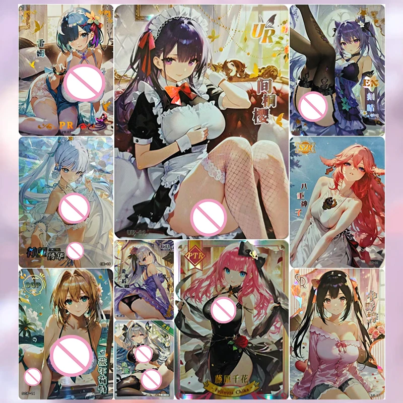 Аниме Goddess Story SSR PTR LSP SP EX Набор карточек Rem Ram Kafka Yae Miko Hatsune Miku Коллекционные игрушки Рождественские подарки на день рождения
Аниме Goddess Story SSR PTR LSP SP EX Набор карточек Rem Ram Kafka Yae Miko Hatsune Miku Коллекционные игрушки Рождественские подарки на день рождения
