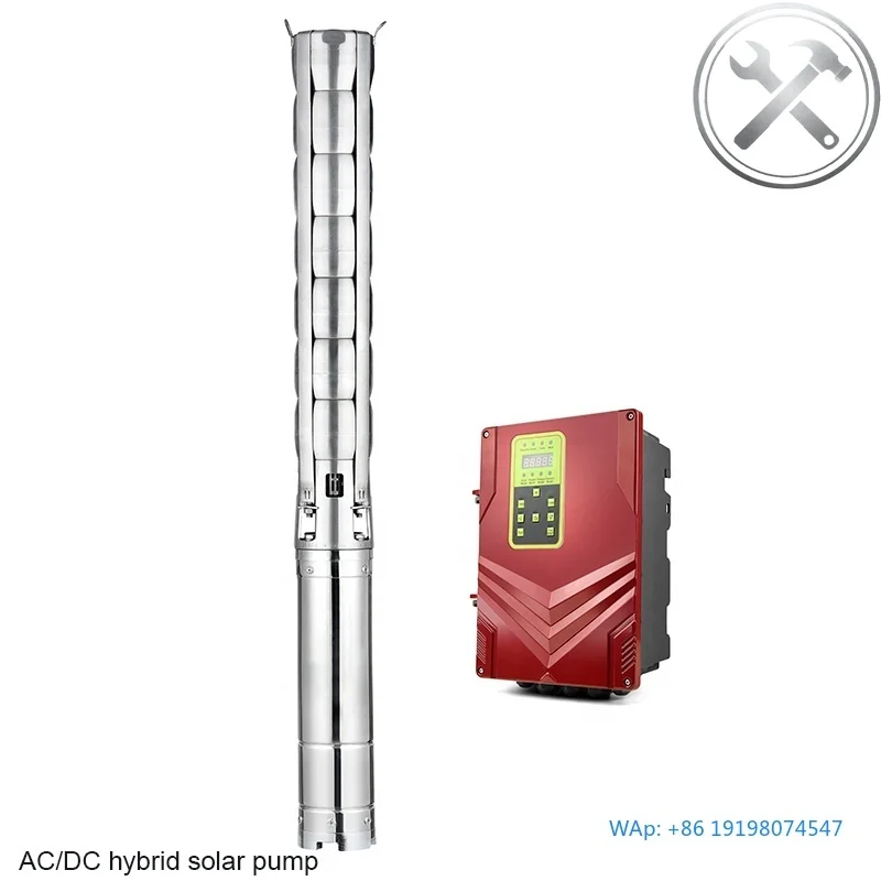 6 Inch Portable 3 Phase Solar Hybrid River & Deep Well Water Pump for Agricultural Use
6 Inch Portable 3 Phase Solar Hybrid River & Deep Well Water Pump for Agricultural Use