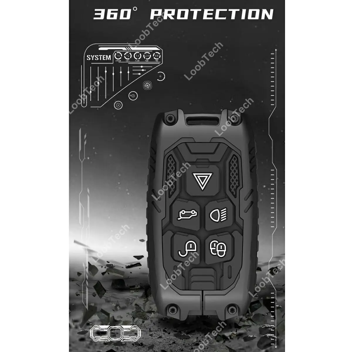 Heavy Duty Zinc Alloy Key Fob Cover For 2018-2025 Land Rover Range Rover Evoque Sport Vela Keychain Key Protector Metal Key Case
Heavy Duty Zinc Alloy Key Fob Cover For 2018-2025 Land Rover Range Rover Evoque Sport Vela Keychain Key Protector Metal Key Case