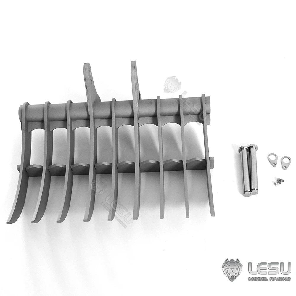 LESU Metal Nail Rake Bucket Spare for Toy Toucan 1/14 RC Hydraulic Excavator ET35 Remoted Digger Upgraded Parts TH21572
LESU Metal Nail Rake Bucket Spare for Toy Toucan 1/14 RC Hydraulic Excavator ET35 Remoted Digger Upgraded Parts TH21572