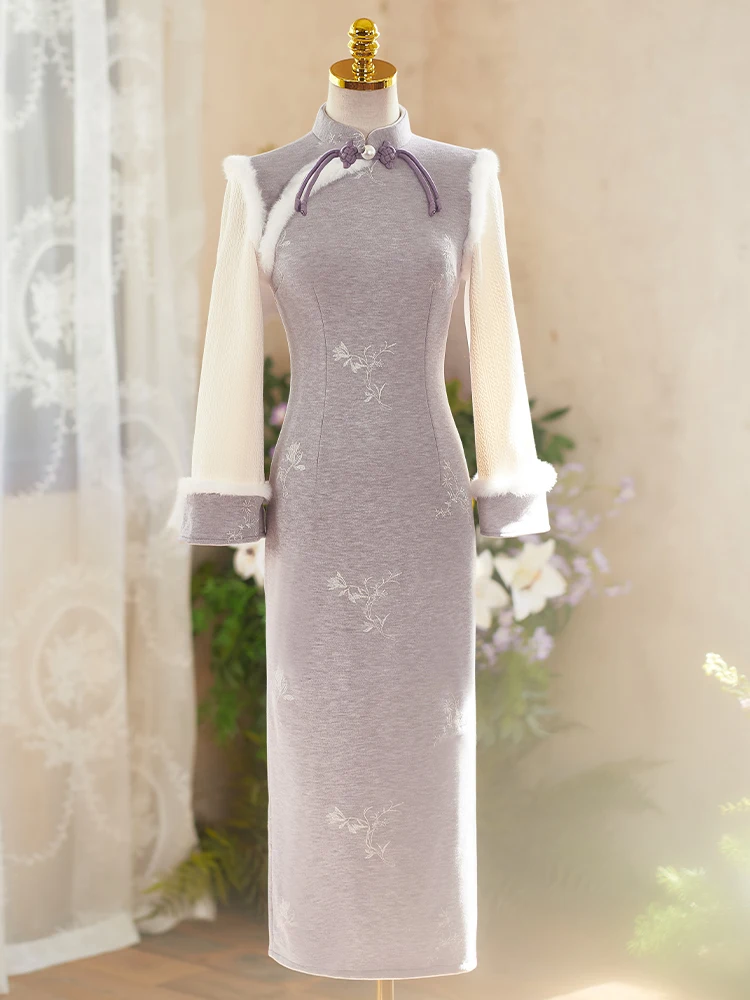 Утепленное флисовое пальто фиолетового цвета, улучшенная версия, средней длины, с длинными рукавами, для повседневной носки, для новогодних вечеринок, женское.
Утепленное флисовое пальто фиолетового цвета, улучшенная версия, средней длины, с длинными рукавами, для повседневной носки, для новогодних вечеринок, женское.