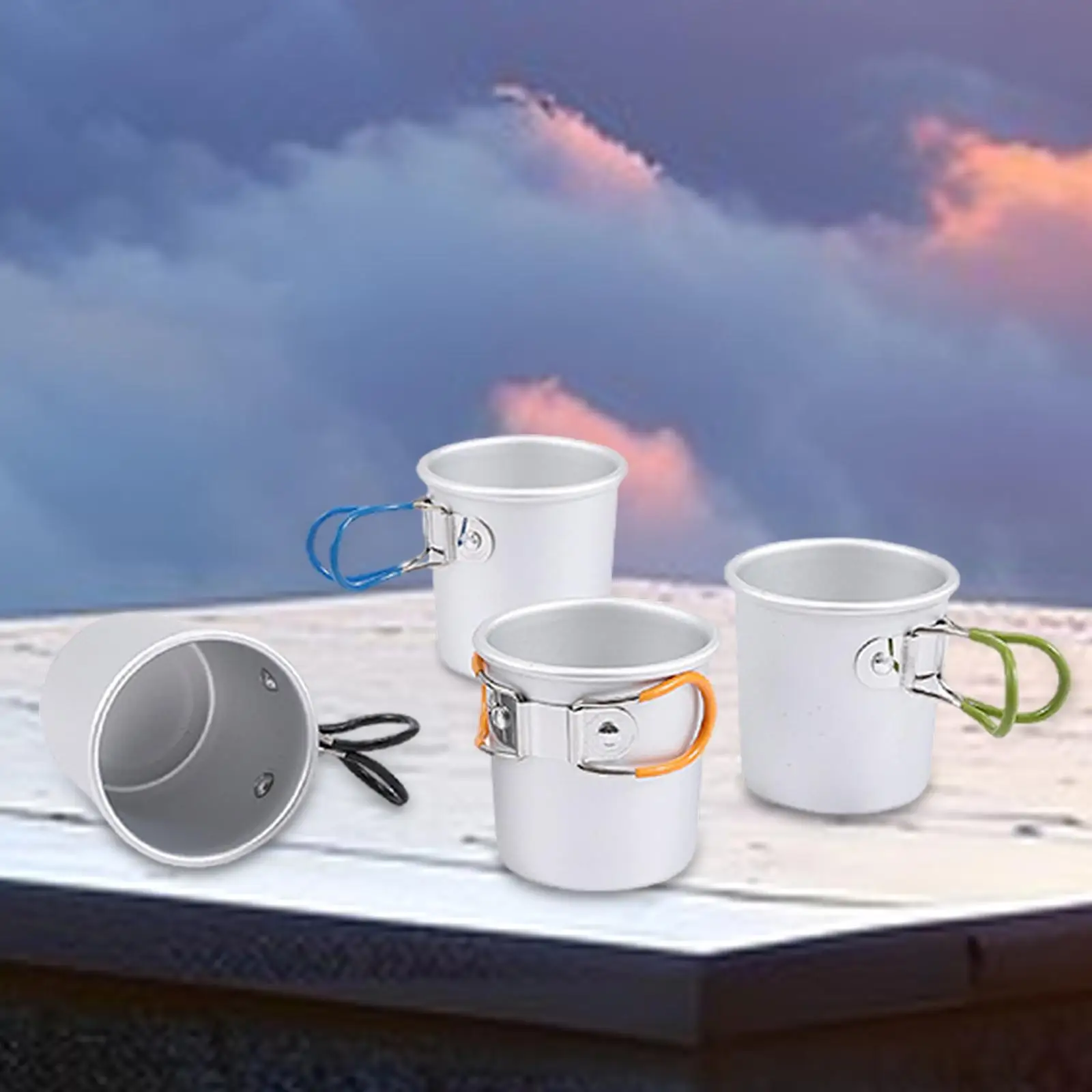 4Pcs Camping Mug 150ml Backpacking Camping Cup for Cycling Camping Hunting
4Pcs Camping Mug 150ml Backpacking Camping Cup for Cycling Camping Hunting