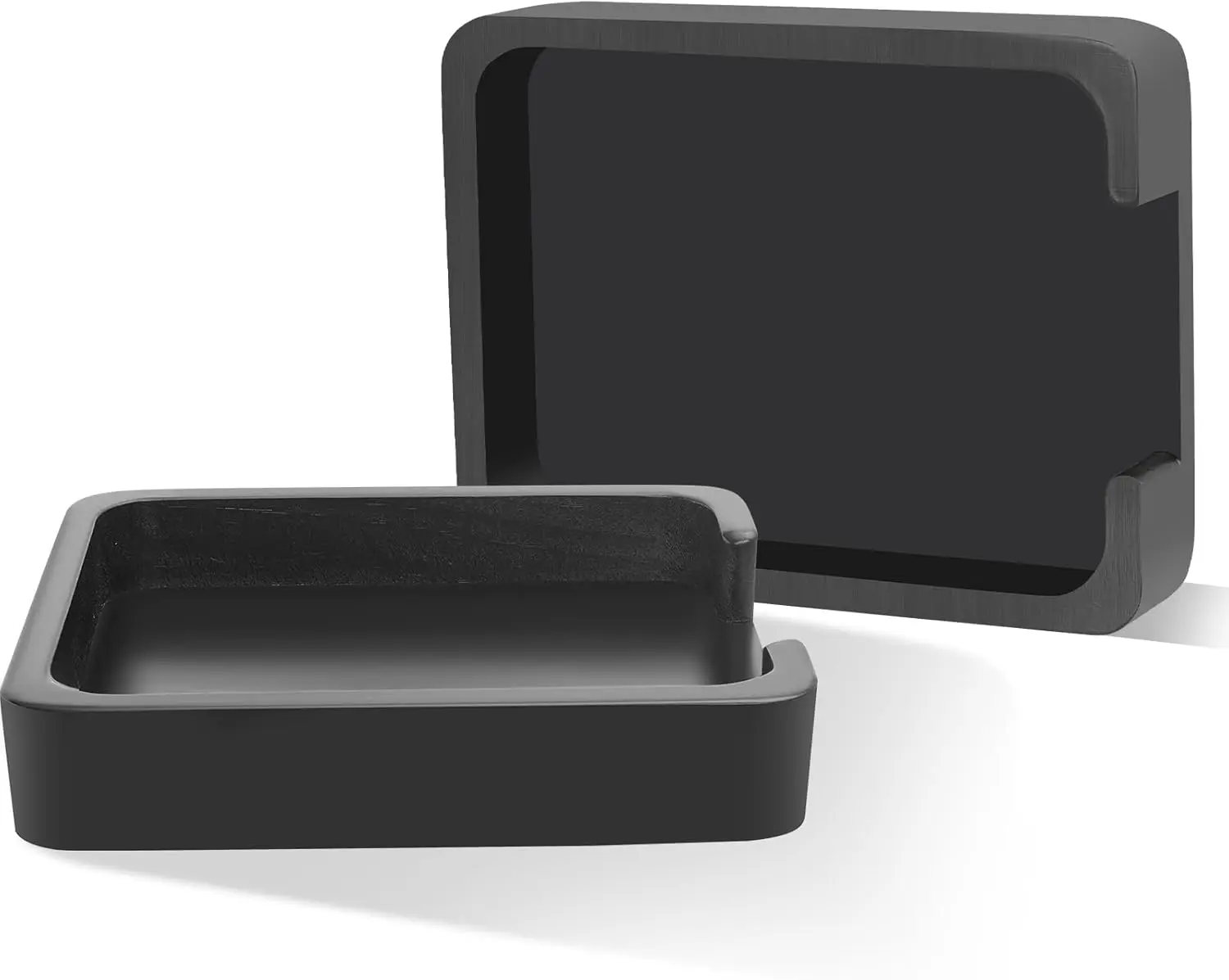 Black Wooden Memo Holder for Desk - 2 Pack, Fits 4x6 Cards, Non-Slip Desktop Organizer
Black Wooden Memo Holder for Desk - 2 Pack, Fits 4x6 Cards, Non-Slip Desktop Organizer