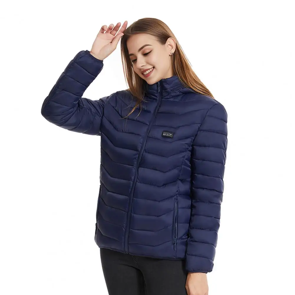 Jacket Usb Cotton Coat with Hood Zipper Placket Long Sleeve Outerwear for 19 Zone Hot Spots Hand Washable Jacket Quick Heating
Jacket Usb Cotton Coat with Hood Zipper Placket Long Sleeve Outerwear for 19 Zone Hot Spots Hand Washable Jacket Quick Heating