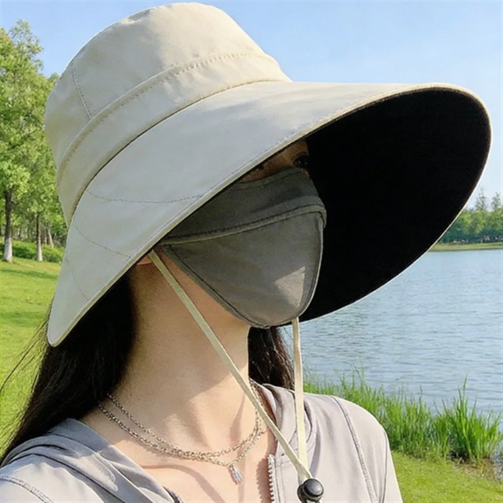 New Anti-UV Fisherman Hat Wide Brim 50+UPF Protection Bucket Hat Foldable Beach Cap Outdoor
New Anti-UV Fisherman Hat Wide Brim 50+UPF Protection Bucket Hat Foldable Beach Cap Outdoor