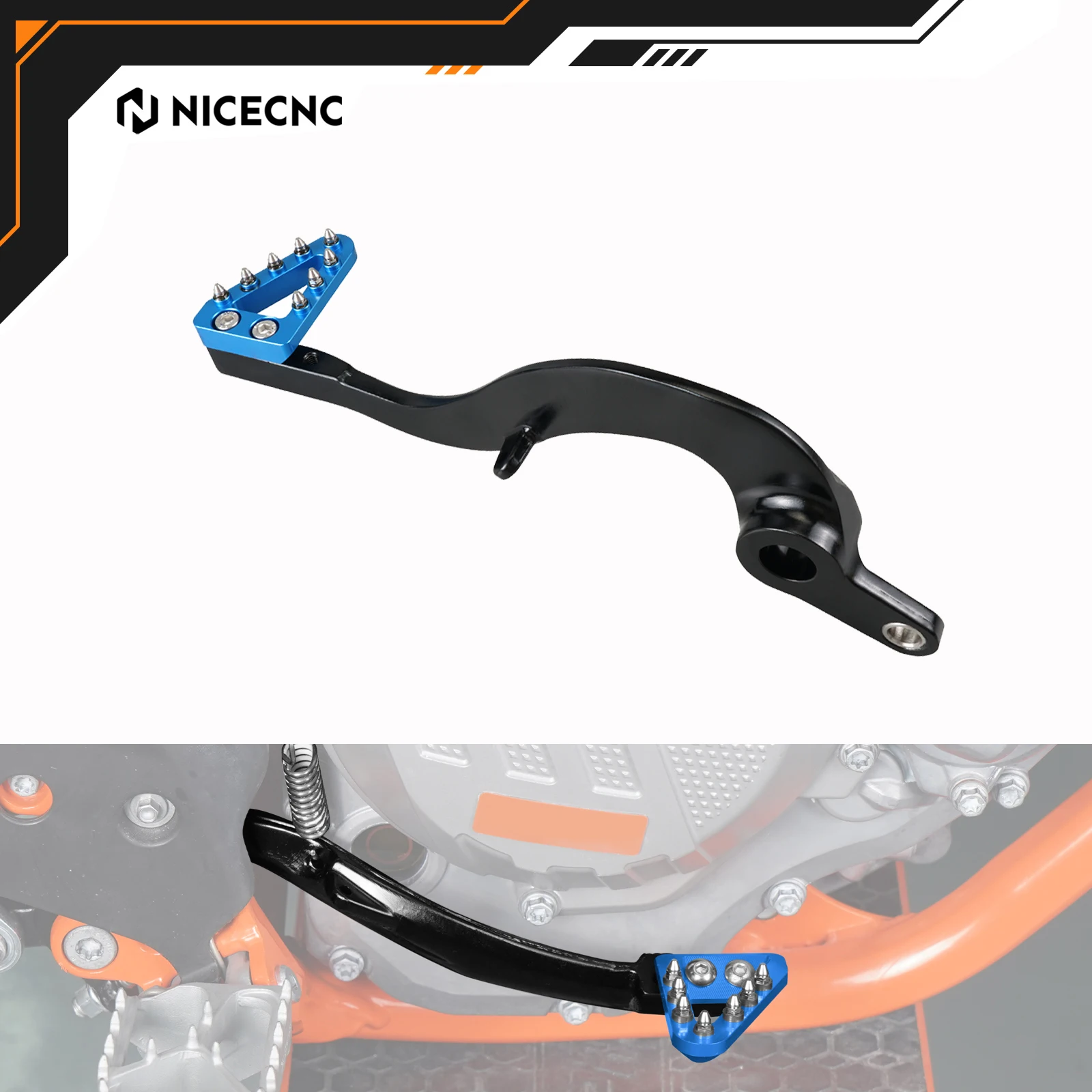 For Yamaha YZ 250 F 2010-2023 WR250F YZ250FX 2015-2023 NICECNC Forged Rear Brake Pedal Lever Adjustable Tip Enlarged Platform
For Yamaha YZ 250 F 2010-2023 WR250F YZ250FX 2015-2023 NICECNC Forged Rear Brake Pedal Lever Adjustable Tip Enlarged Platform
