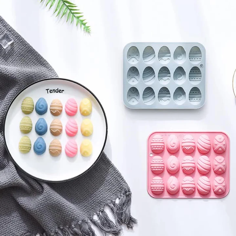 1pcs Silicone Mold Easter Day Cook Trays Cake Tools Kitchen Accessories 3D Easter Egg Shaped Silicone Cake Mold
1pcs Silicone Mold Easter Day Cook Trays Cake Tools Kitchen Accessories 3D Easter Egg Shaped Silicone Cake Mold
