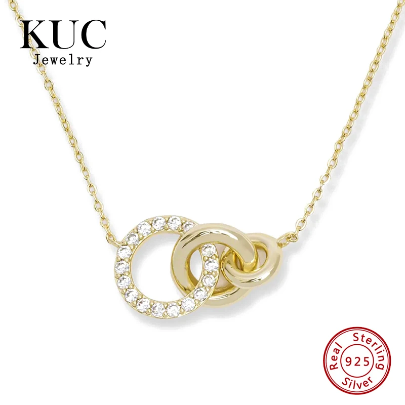 Light Luxury Trendy 925 Sterling Silver Fashion Fine Jewelry Pave Zircon Three Rings Crossed Design Pendant Necklaces for Women
Light Luxury Trendy 925 Sterling Silver Fashion Fine Jewelry Pave Zircon Three Rings Crossed Design Pendant Necklaces for Women